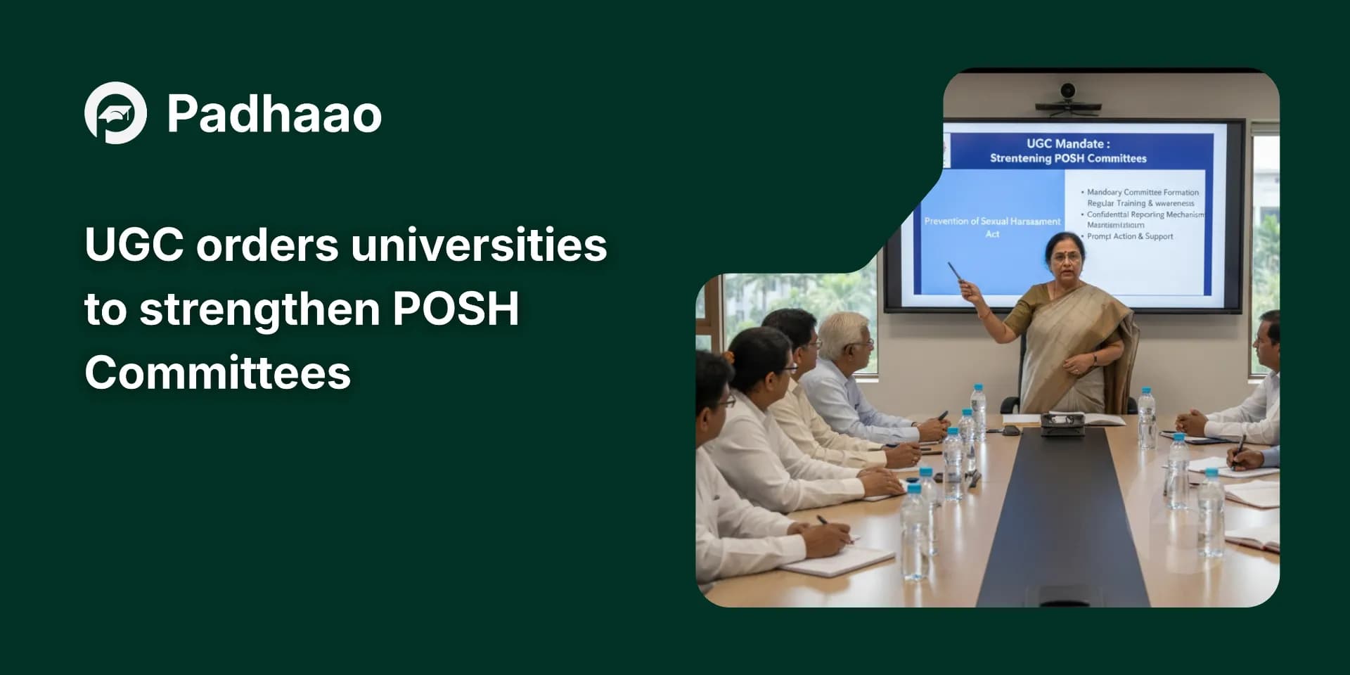 UGC orders universities to strengthen POSH committees banner