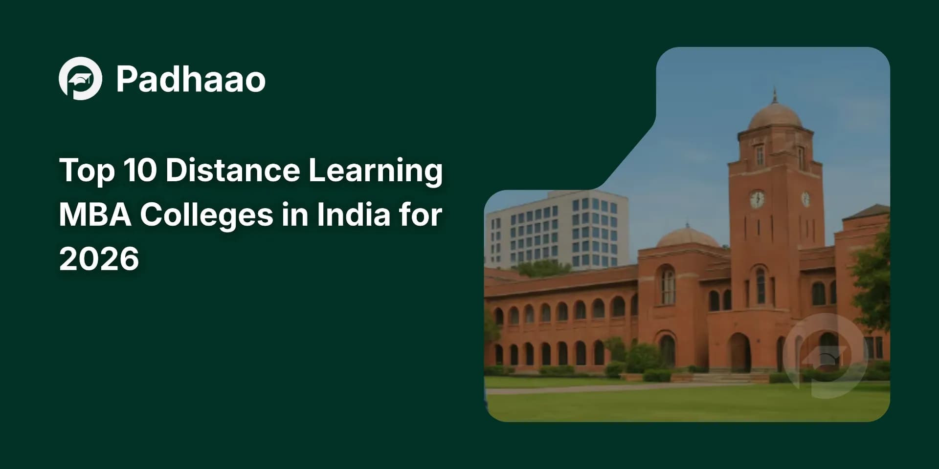 Top 10 Distance Learning MBA Colleges in India for 2026