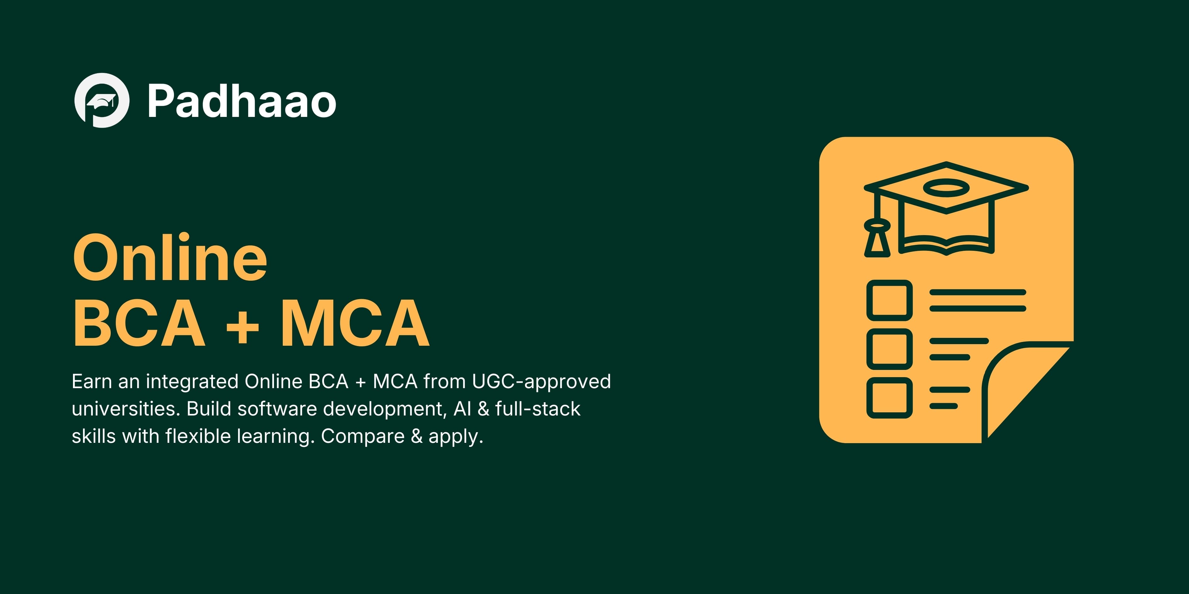 Online BCA + MCA