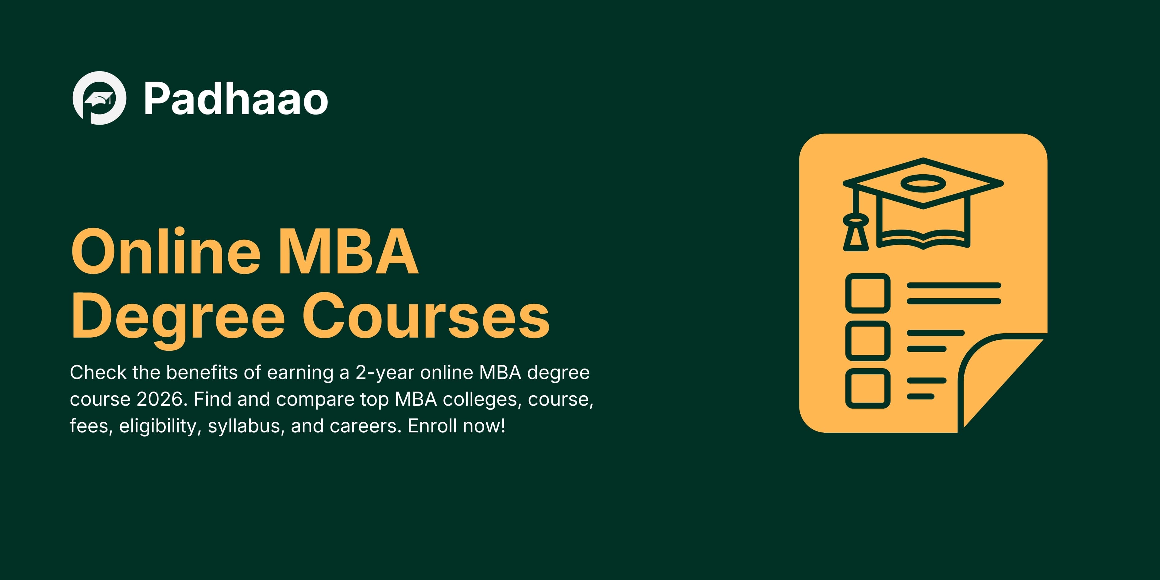 Online MBA Degree Courses