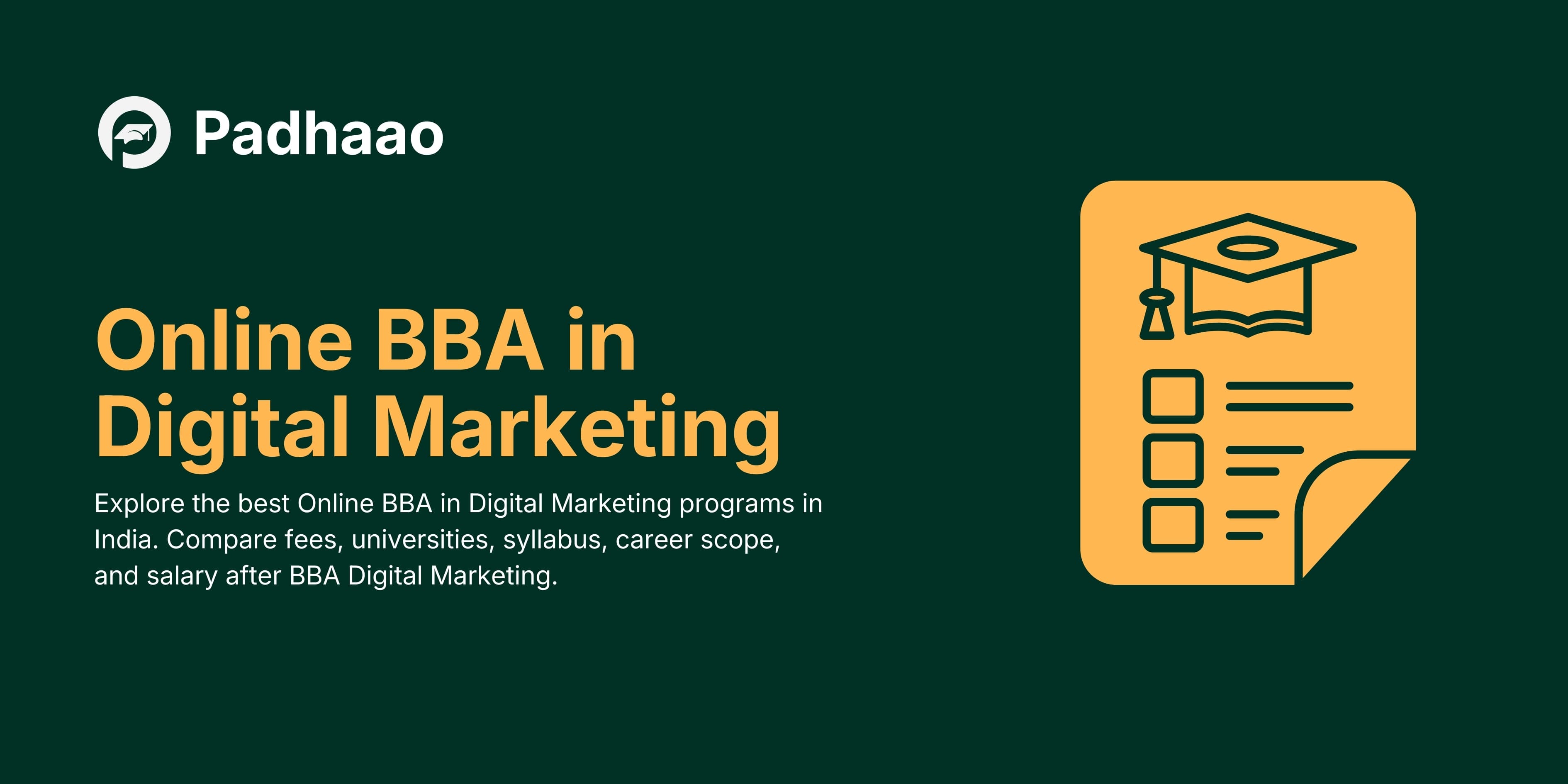 Online BBA in Digital Marketing