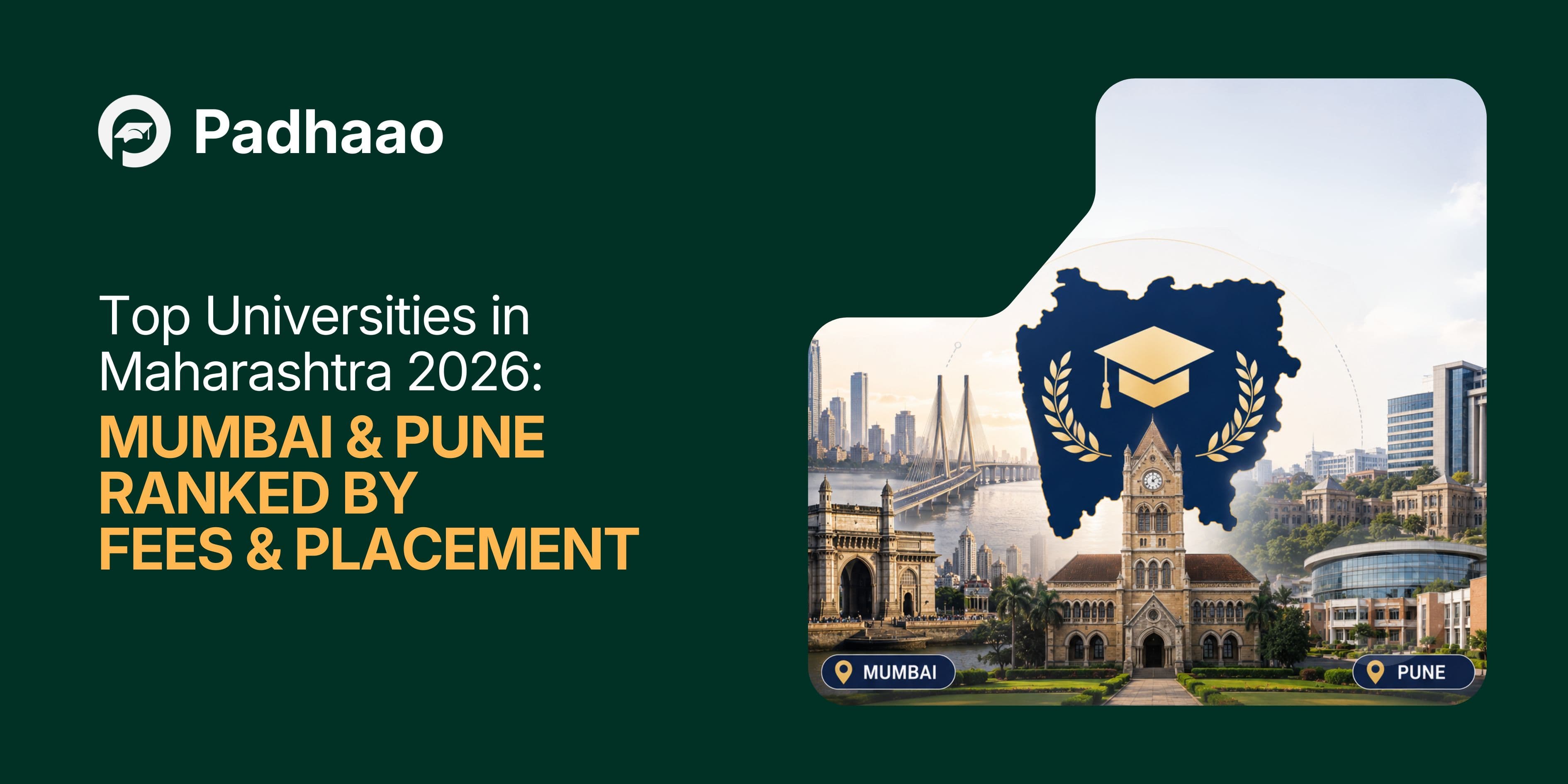 Top Universities in Maharashtra 2026 — Mumbai & Pune Ranked by Fees & Placement