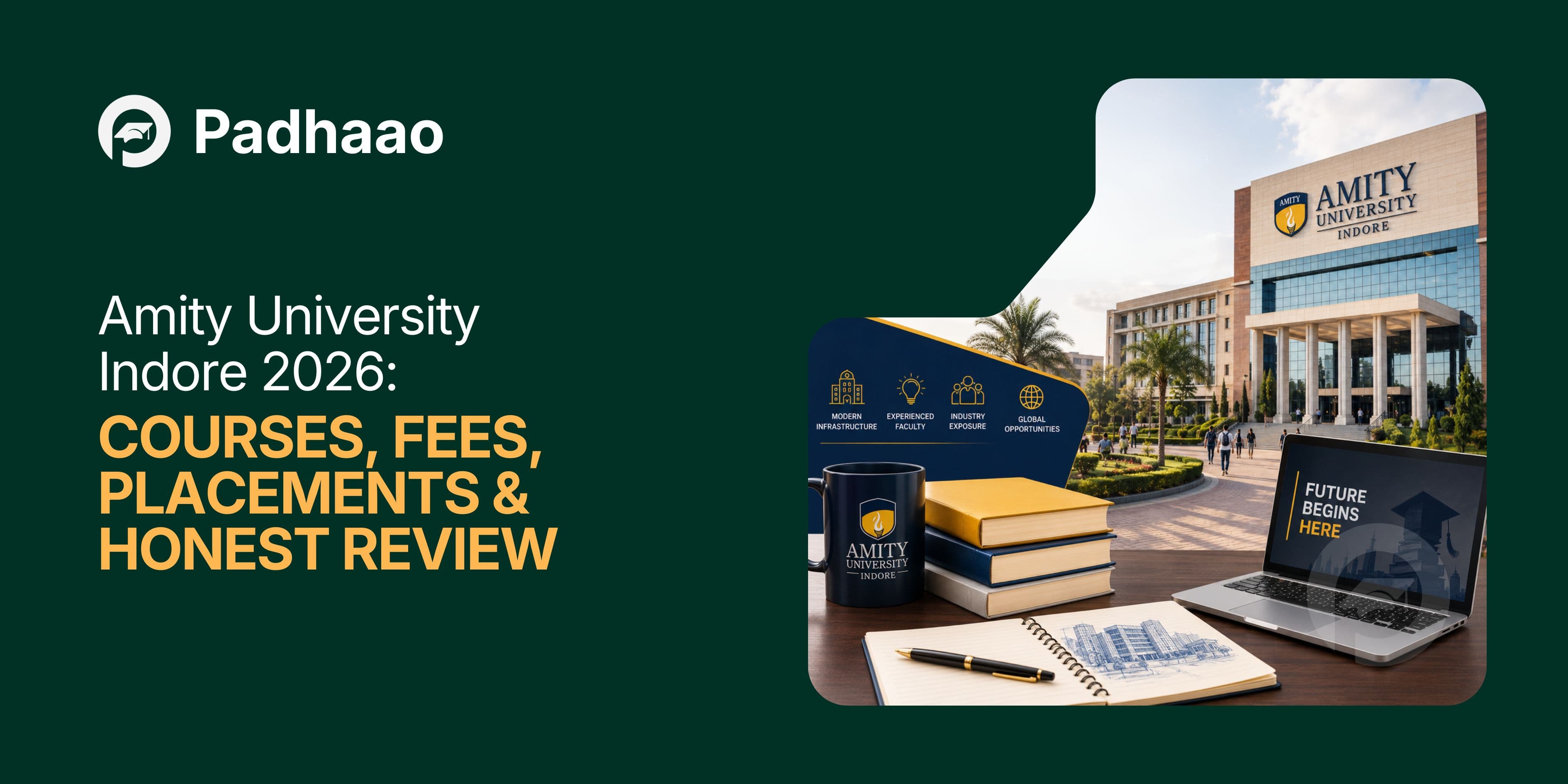 Amity University Indore 2026 — Courses, Fees, Placements & Honest Review