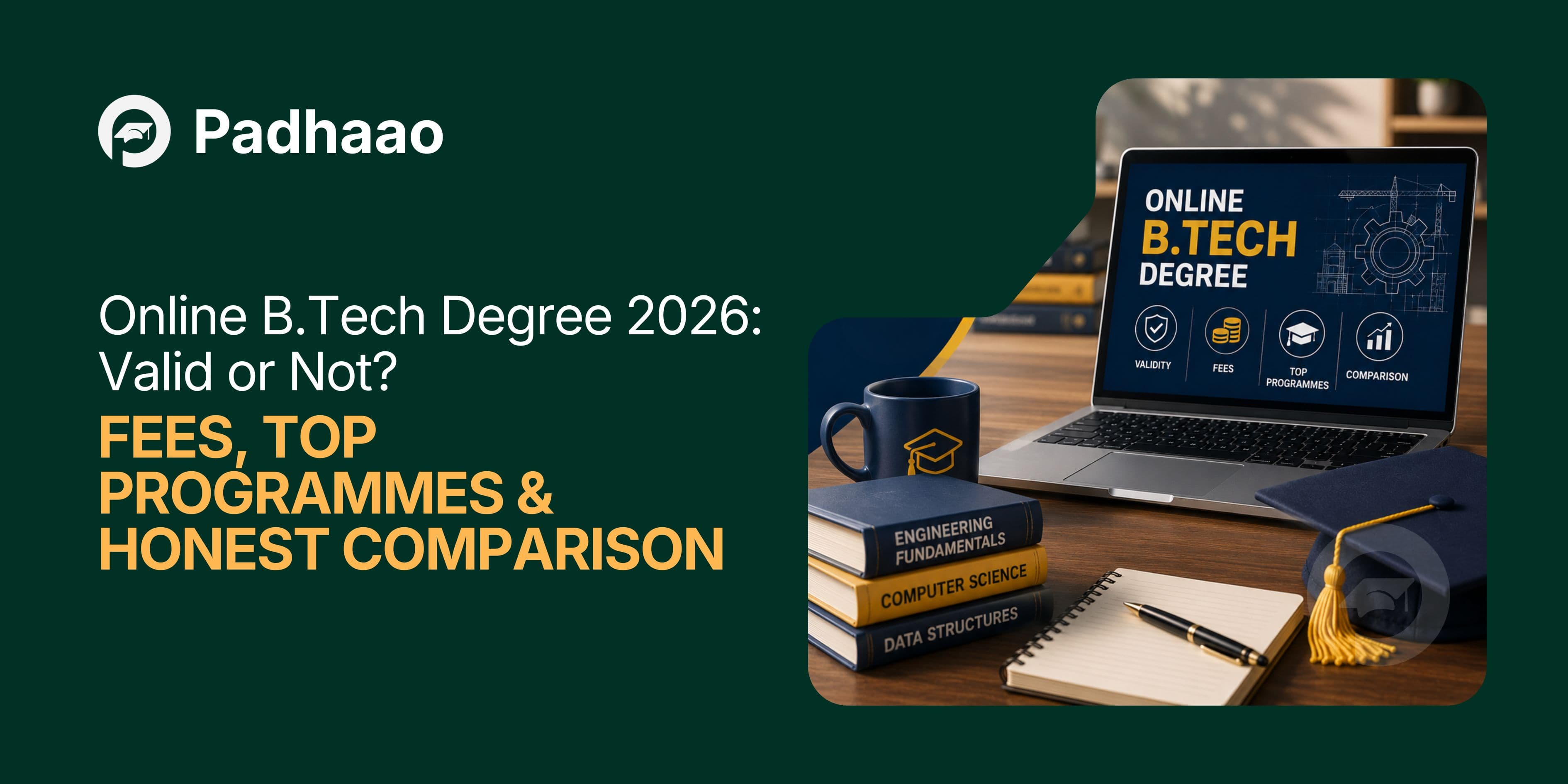 Online B.Tech Degree 2026: Valid or Not? Fees, Top Programmes & Honest Comparison