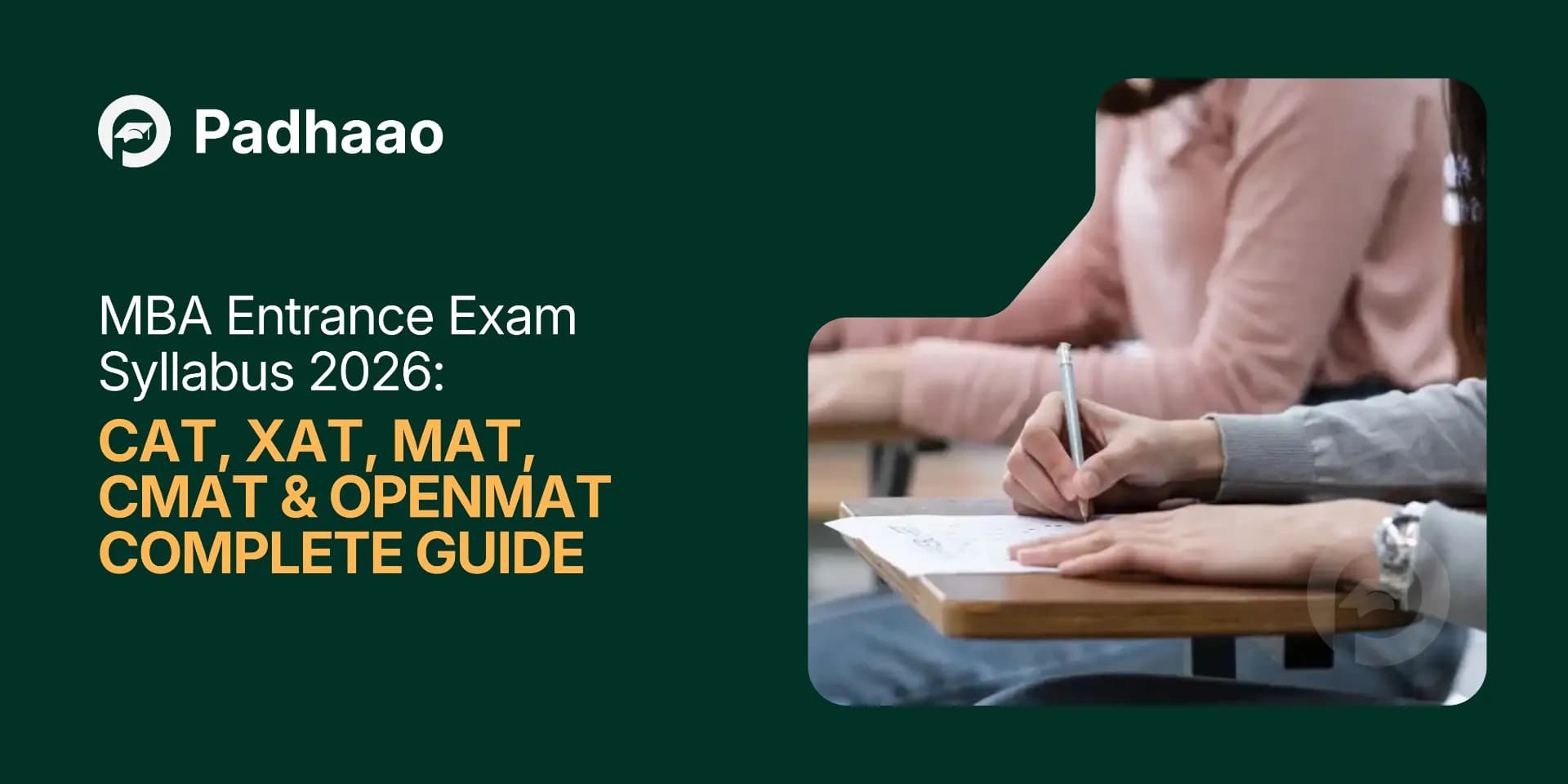 MBA Entrance Exam Syllabus 2026: CAT, XAT, MAT, CMAT & OPENMAT Complete Guide