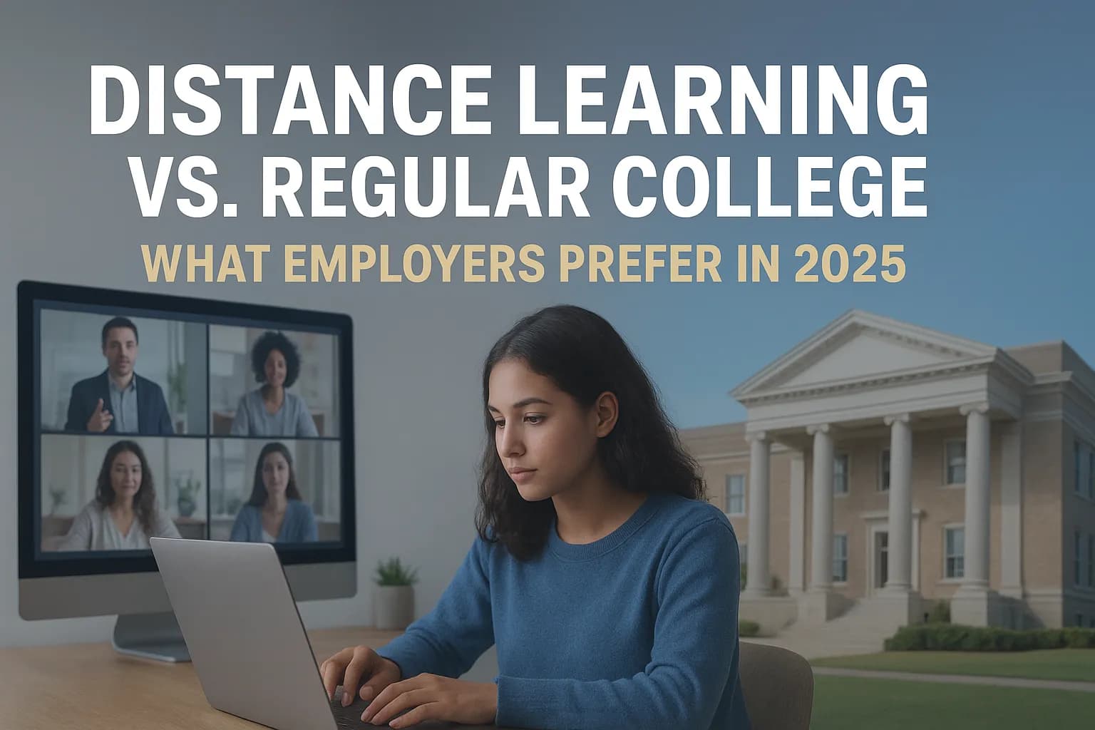 Distance Learning or Regular College? What Employers Prefer in 2025