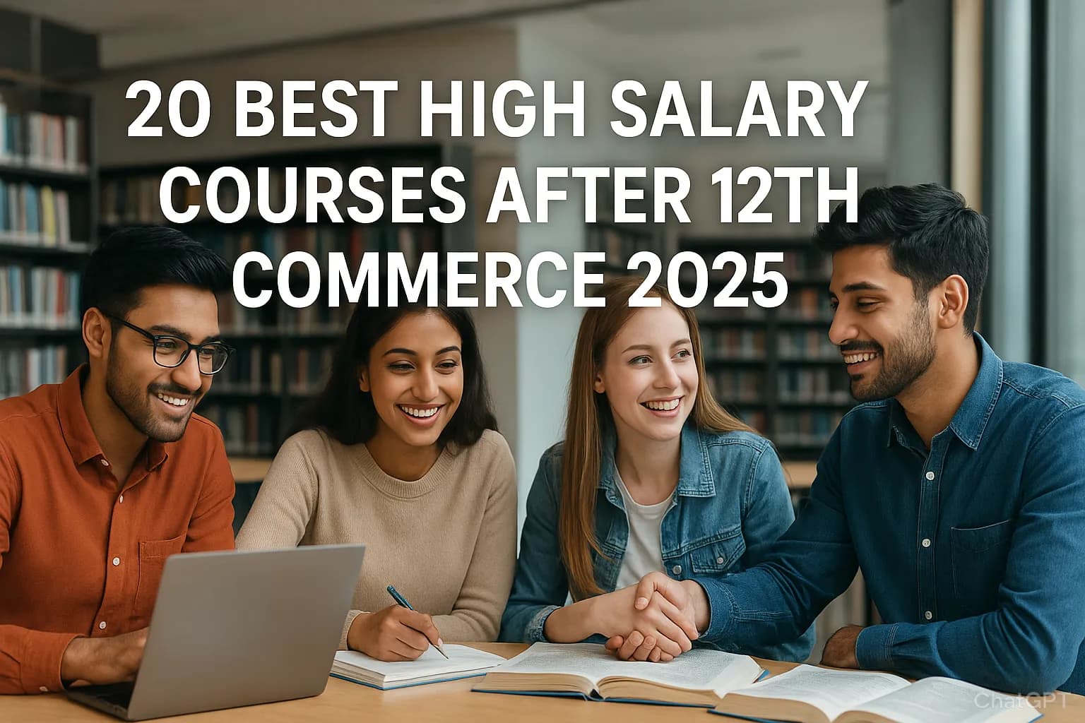 20 Best High Salary Courses after 12th Commerce 2025