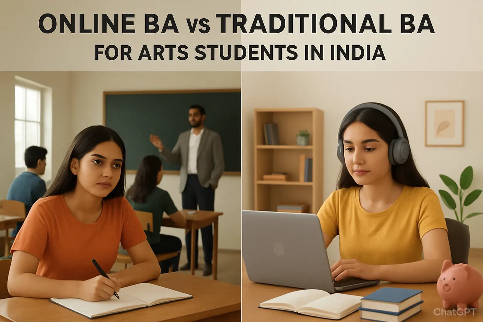 Online BA vs Traditional BA: Which is Best for Arts Students? You Should Go For