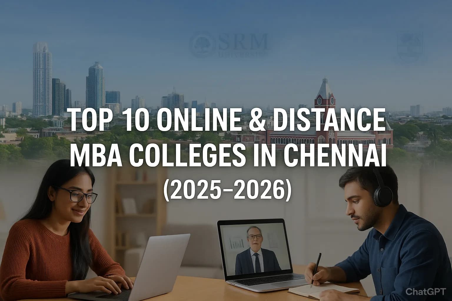 Top Distance/Online MBA Colleges in Chennai With Fee & Admission Details (2025-2026)