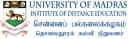 Madras University Distance Education