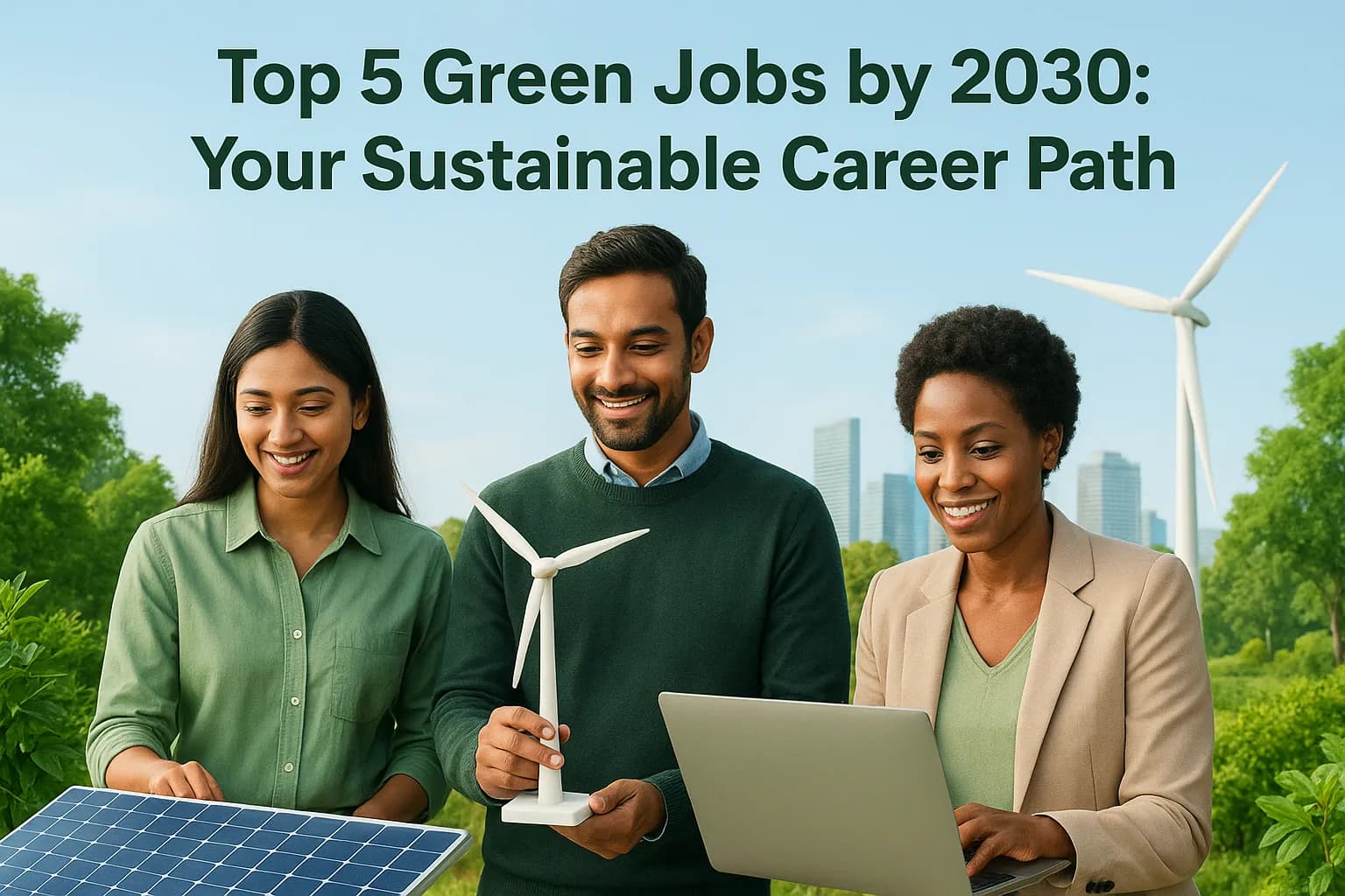 Top 5 Career Paths in the Green Economy by 2030