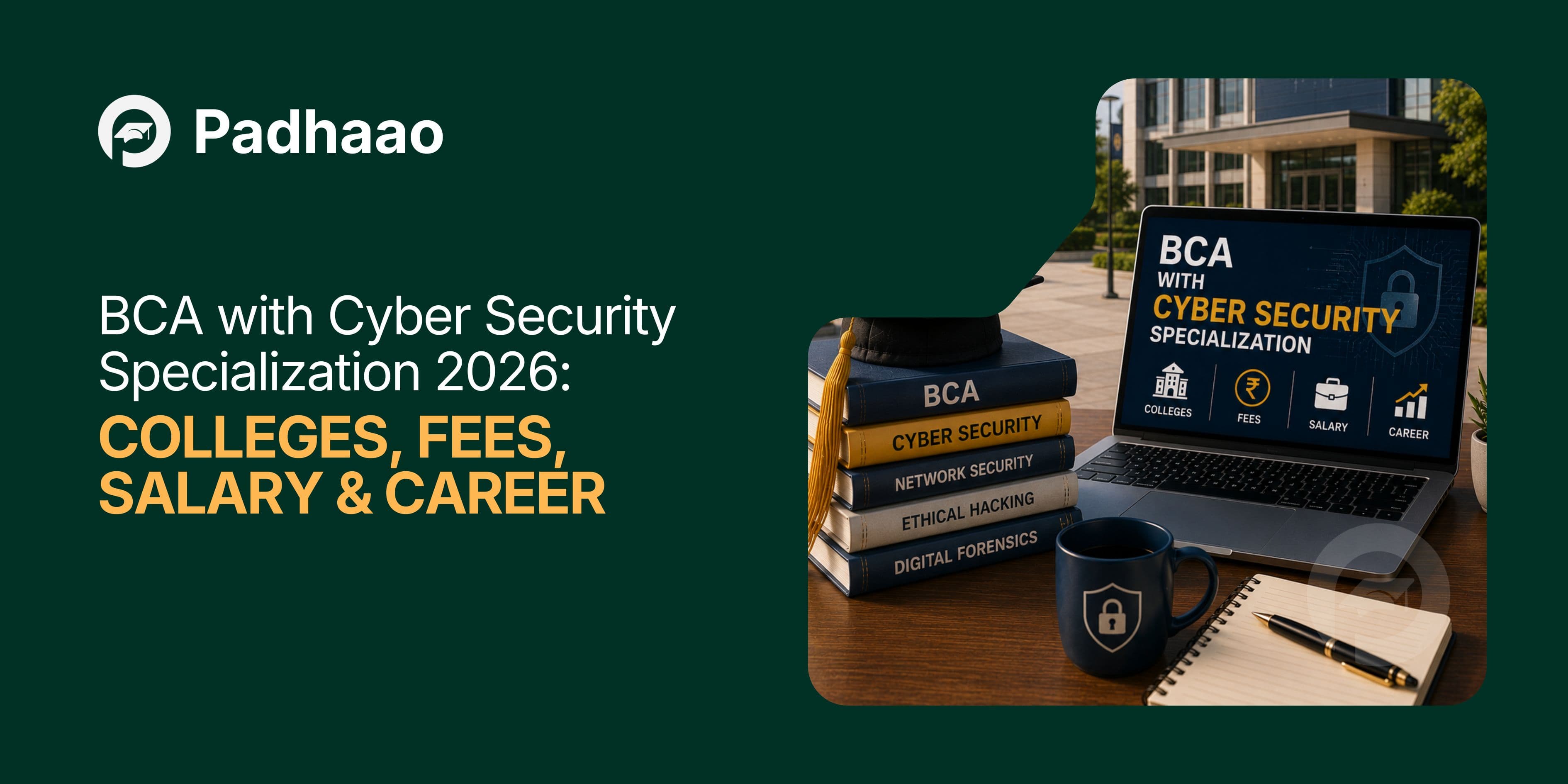 BCA with Cyber Security Specialization 2026 — Colleges, Fees, Salary & Career