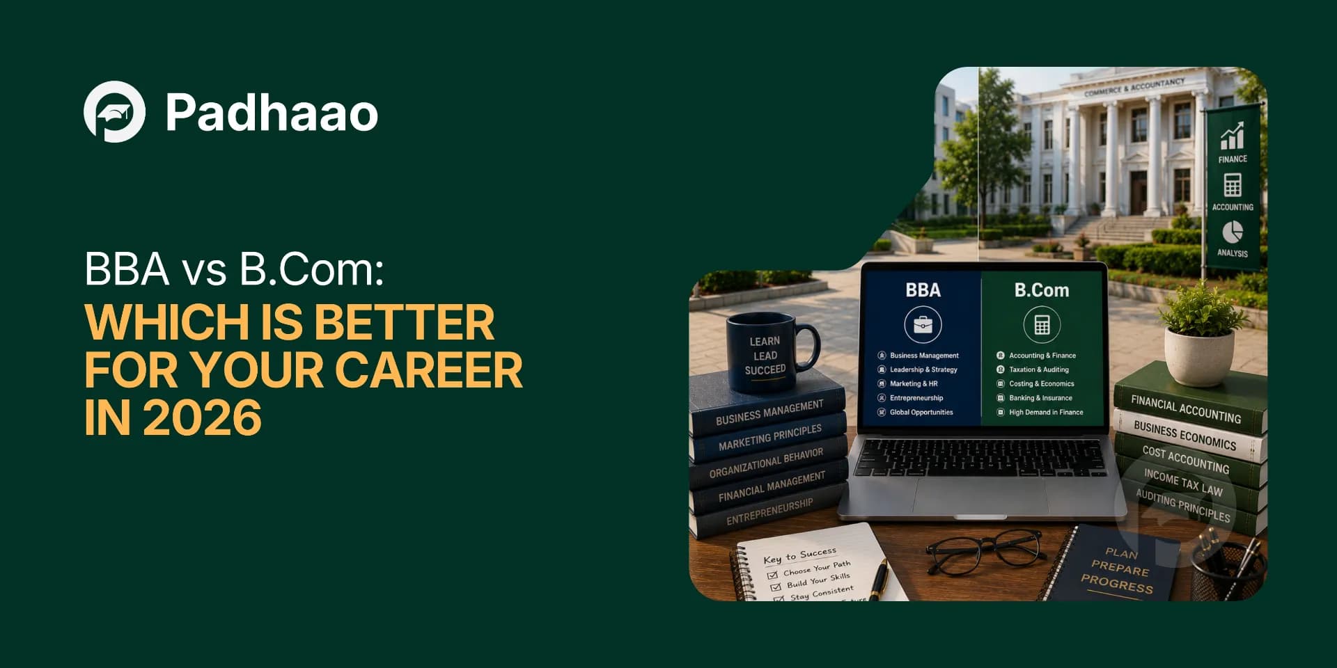 BBA vs B.Com — Which Is Better for Your Career in 2026?