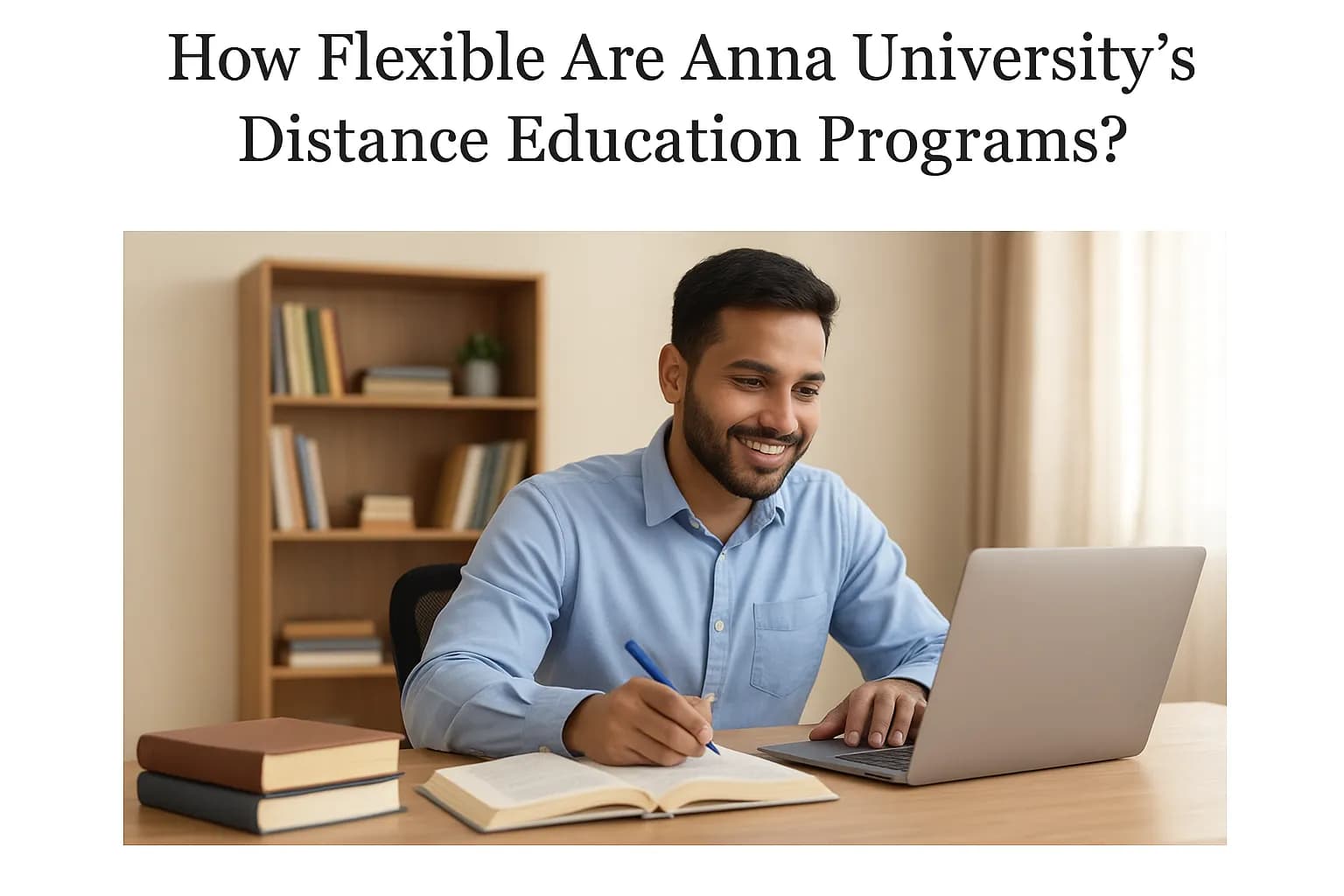 How Flexible Are Anna University’s Distance Education Programs?