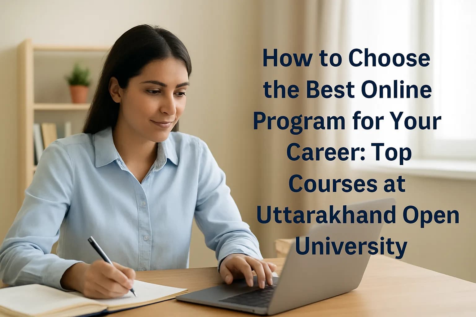 How to Choose the Best Online Program for Your Career: Top Courses at Uttarakhand Open University