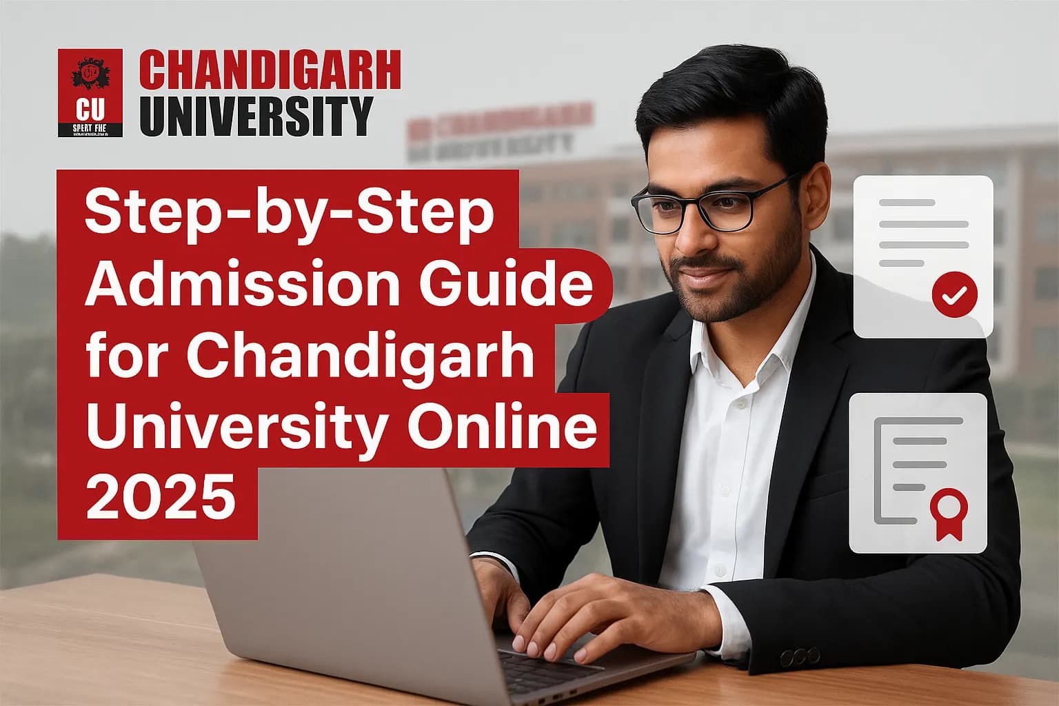 Step-by-Step Admission Guide for Chandigarh University Online Programs