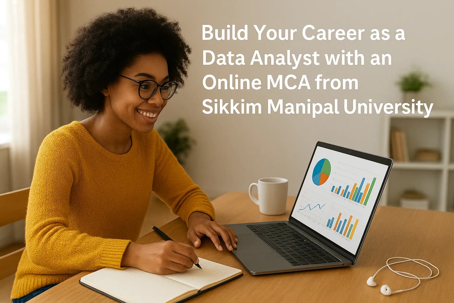 How to Become a Data Analyst with an Online MCA from Sikkim Manipal University