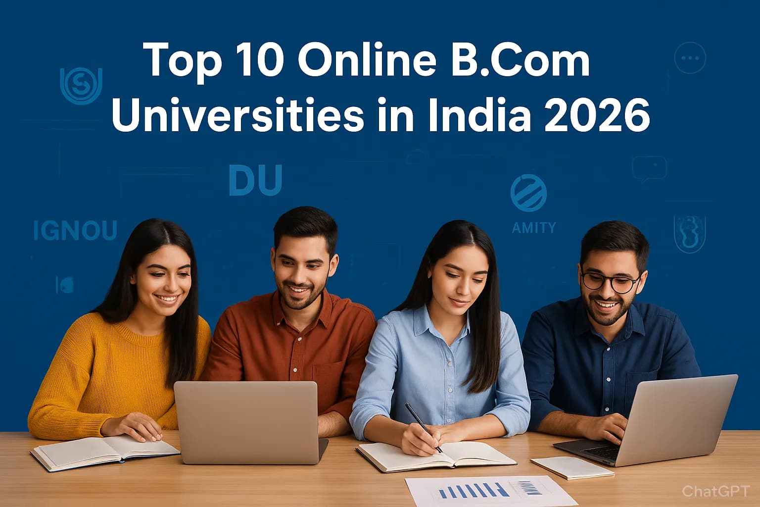 Top 10 Online B.Com Universities in India 2026