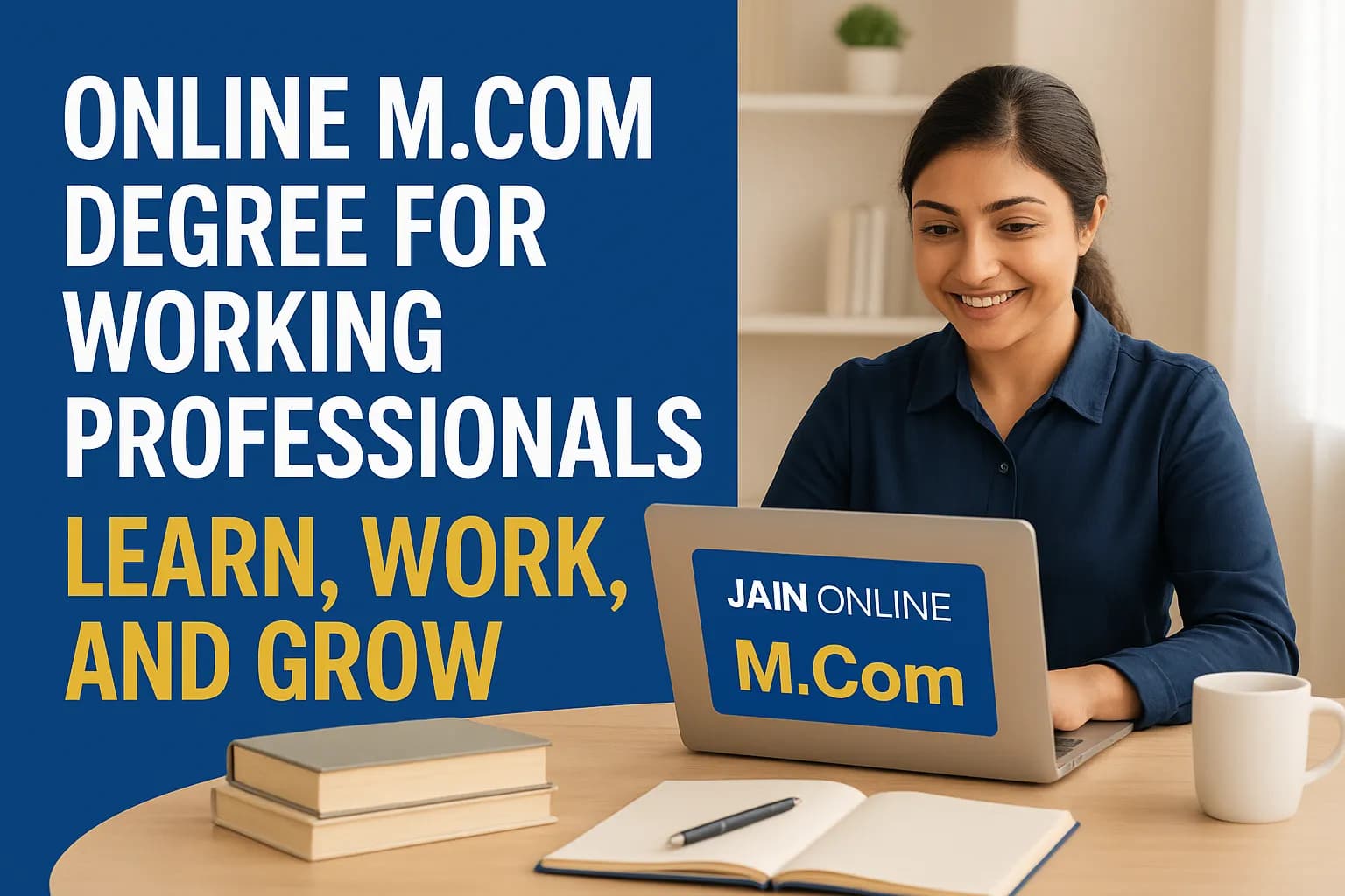 Online M.Com Degree Course for Working Professionals